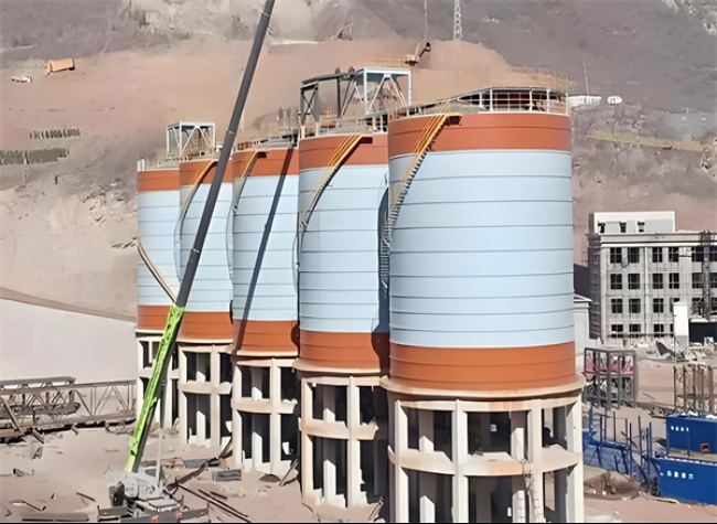 武江高架钢板仓